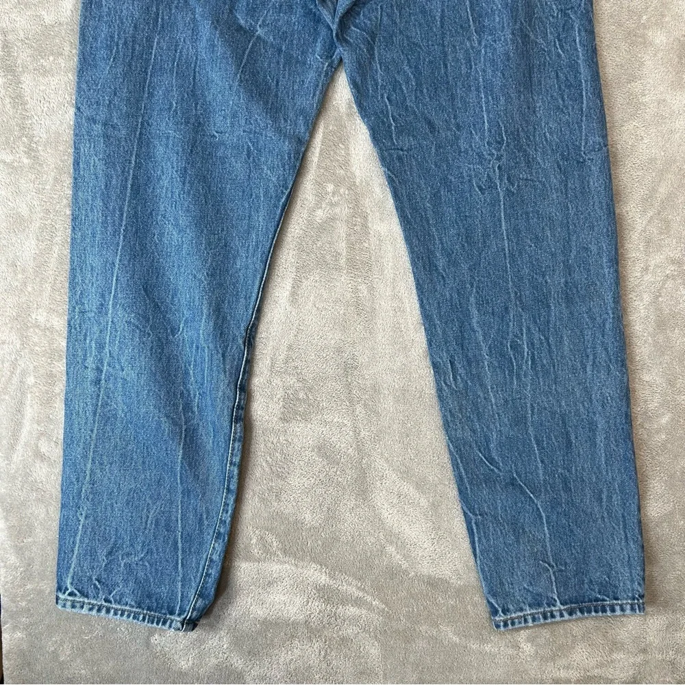 Levi's Premium Women 501 '81 Tapered Leg High‎ Rise Button Fly Jeans  Blue  NWT